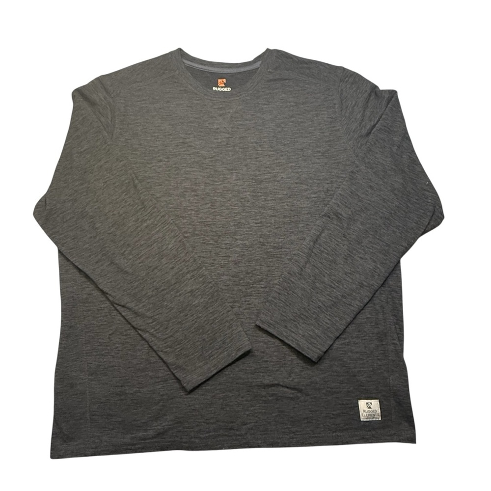Rugged Elements Men's XL Long Sleeve Crewneck Tee Shirt EUC